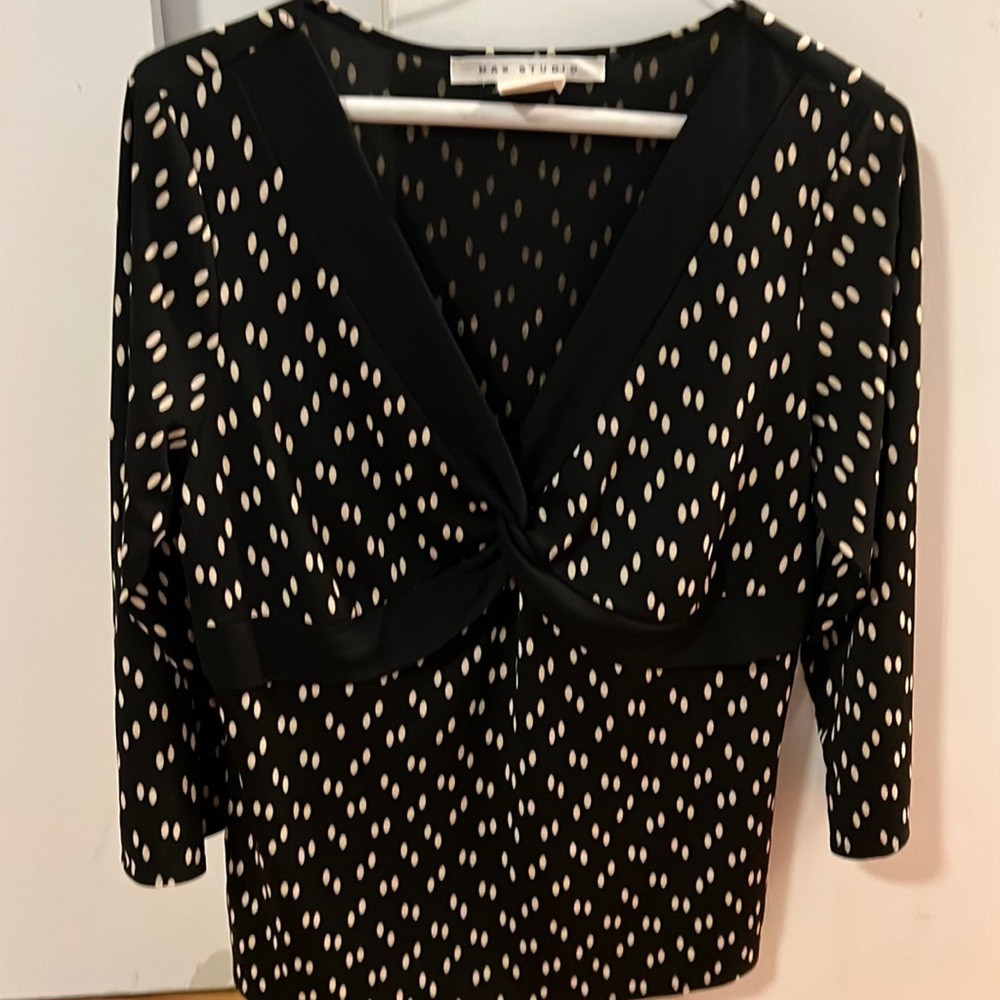 Max Studio top size L, 3/4 sleeve